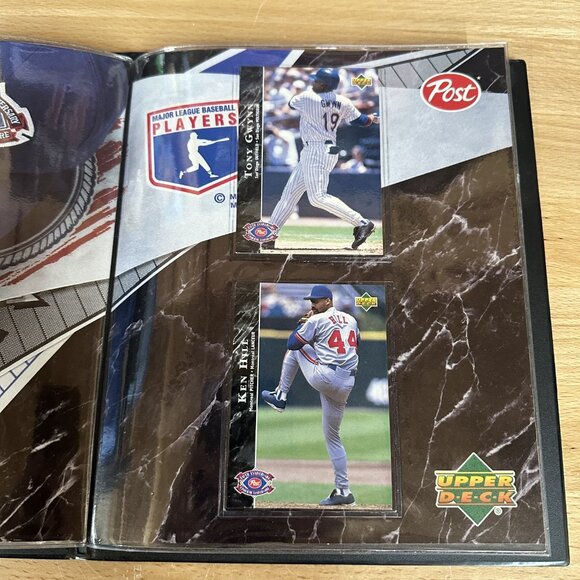 1995 Post Cereal Upper Deck 5th Anniversary Edition Baseball Card Book – HOFs - Picture 9 of 10